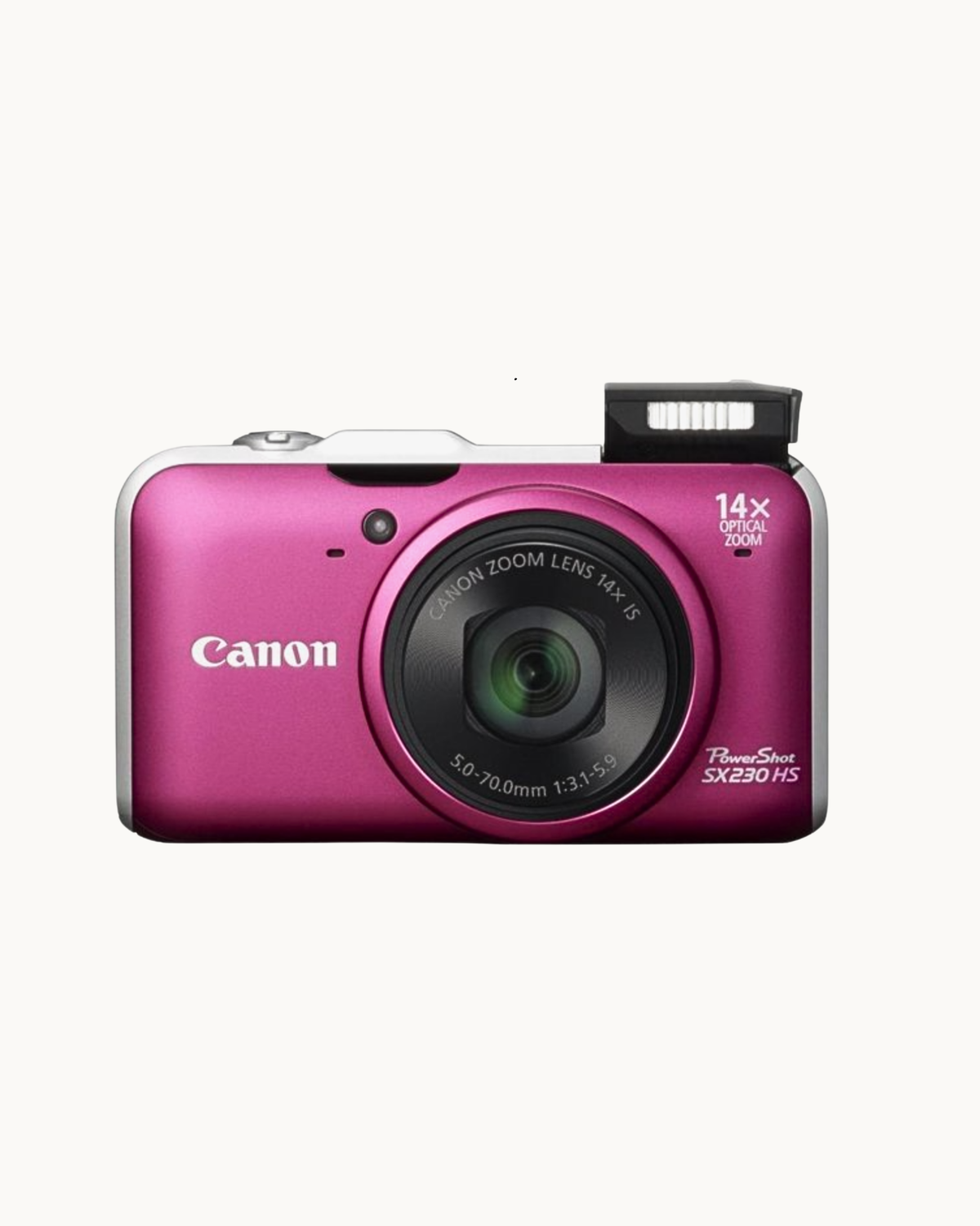 Canon Powershot SX230HS Pink Digital Camera