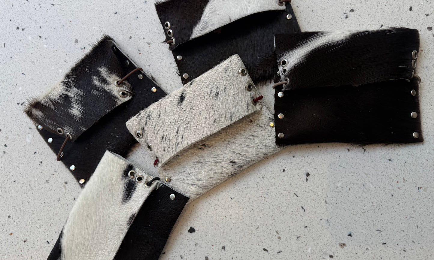 Handmade Cowhide Camera Pouches