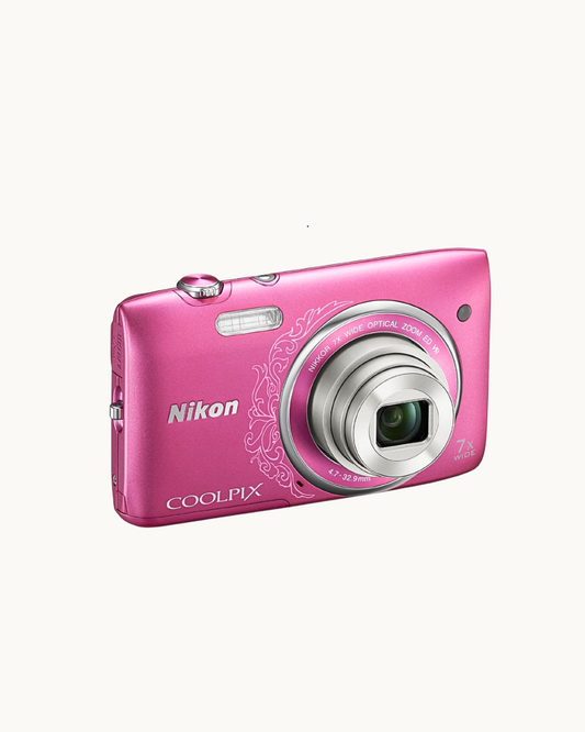 Nikon Coolpix S3500 Roze Digital Camera